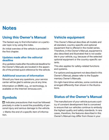2012 bmw x3 owners manual